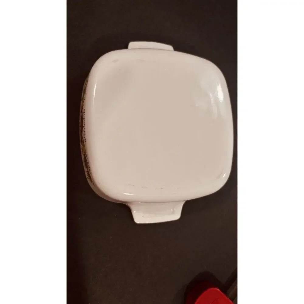 Vintage Corning Ware Spice of Life L'Echalote A-1-B 1 Qt Casserole No Lid